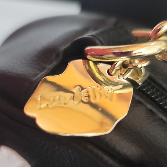 Betsey Johnson Black and Gold Unicorn Crossbody Bag - Picture 2 of 13